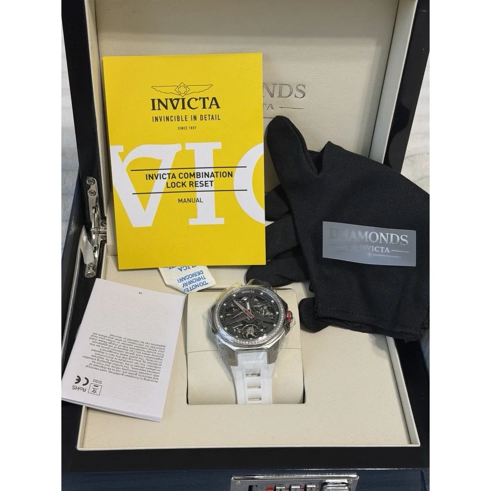 🔥💎Invicta Objet D Art Astradia💎 1.08 CTW LG Diamonds Men's Watch 70123